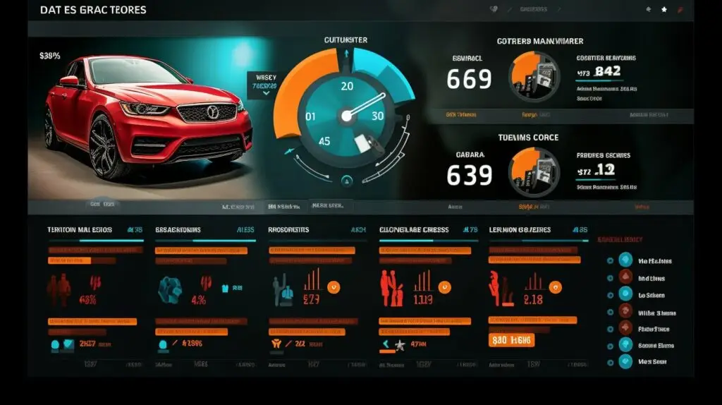 service drive leaderboard with graphs