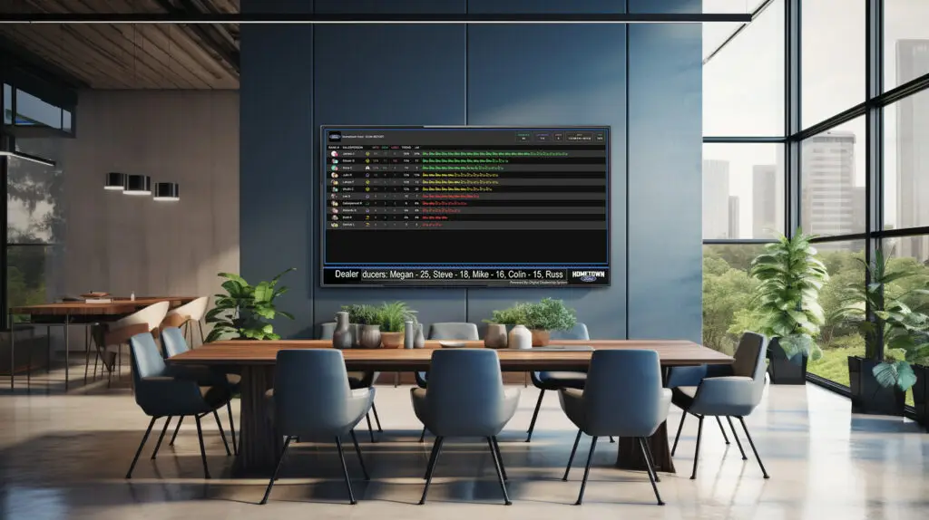 Enhancing Dealership Profitability with Advanced Customizable Digital Reporting Tools 3 ddsdigital Car dealership conference room 8