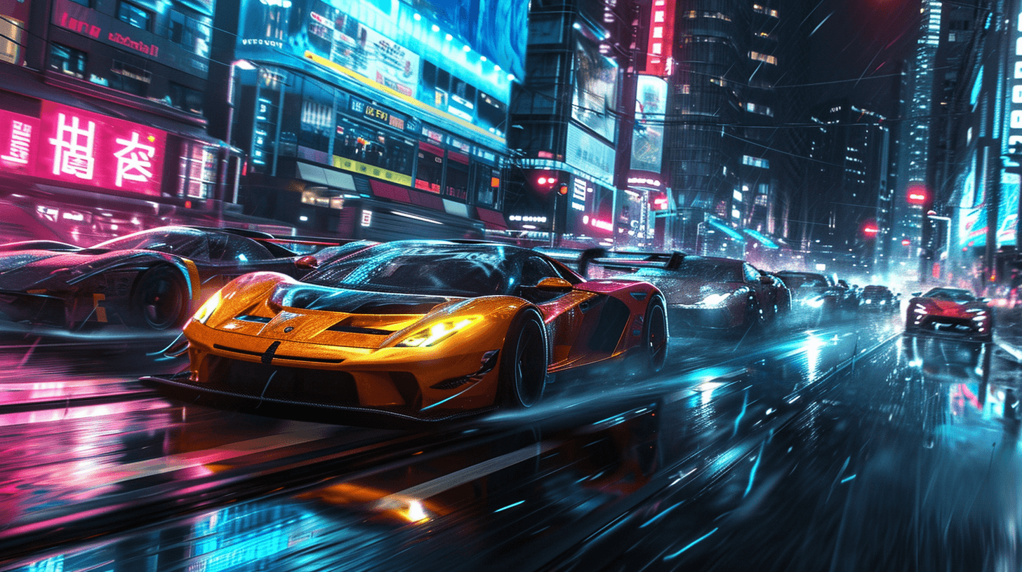 ddsdigital_create_an_image_of_futuristic_cars_racing_down_the_s_b129abc0-6eb9-4326-8cd9-9935c71a9737