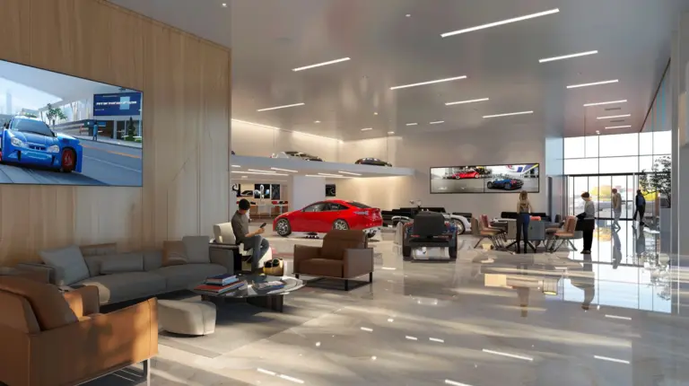 Waiting Room TV Marketing for Car Dealers