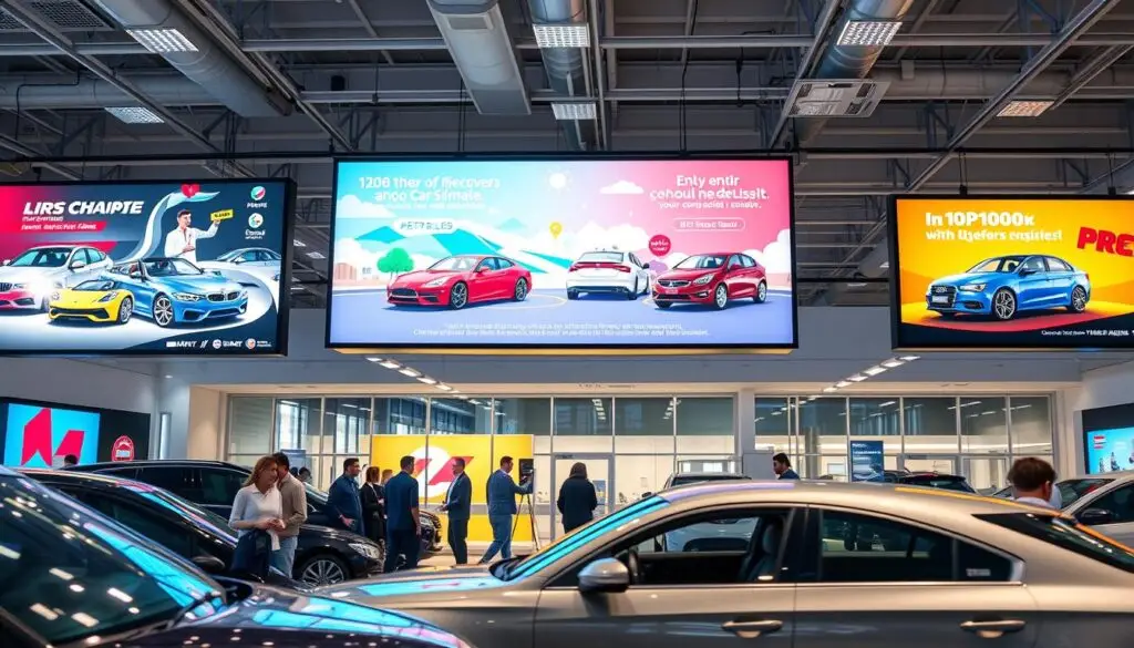 Boost Sales and Customer Engagement with Dealership Digital Signs