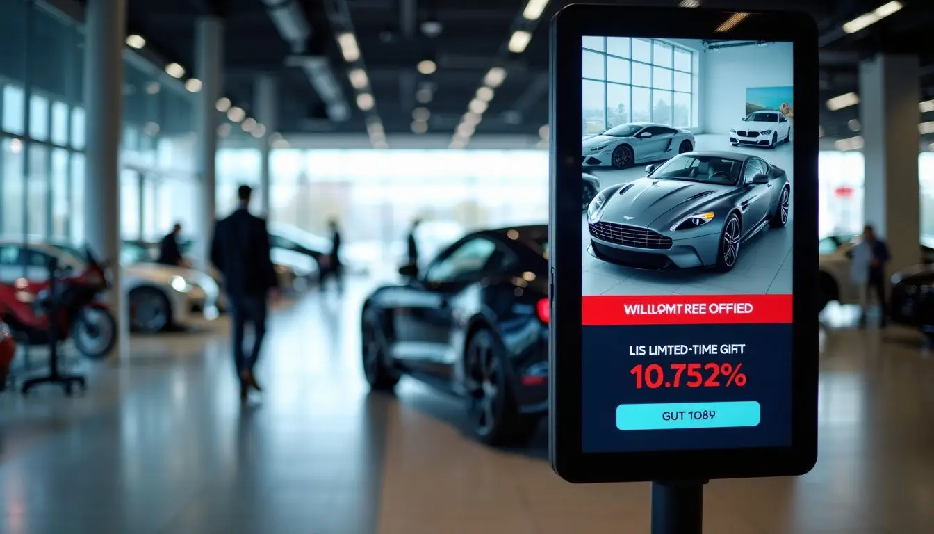 Delivering Relevant Content Personalizing Digital Signs for Car Dealerships 303288690