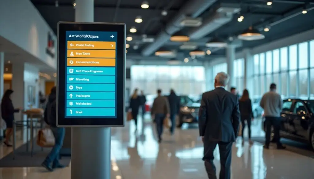 Optimizing Wayfinding Digital Signs for Navigation and Directions in Dealerships 303270958