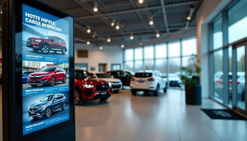 Streamlining Customer Communications Digital Signs for Dealership Promotions and Specials 303271362