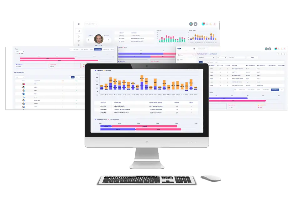 Sales Leaderboard desktop reporting