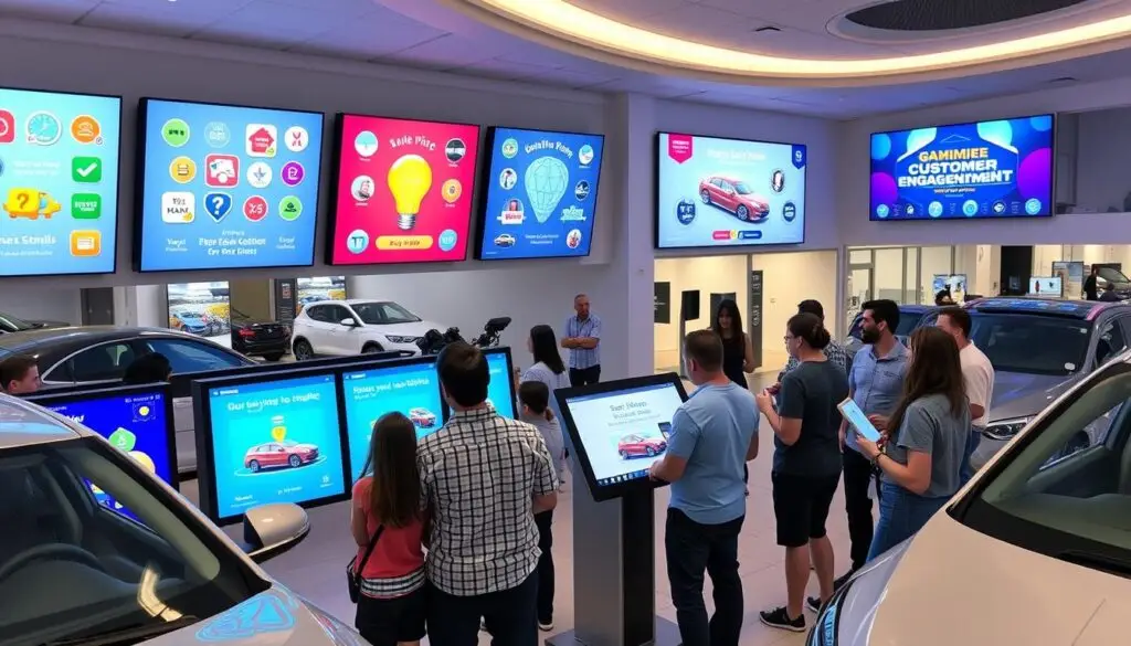 Gamification in digital signage