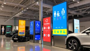 Inclusive Experiences: Accessibility Considerations in Automotive Digital Signs