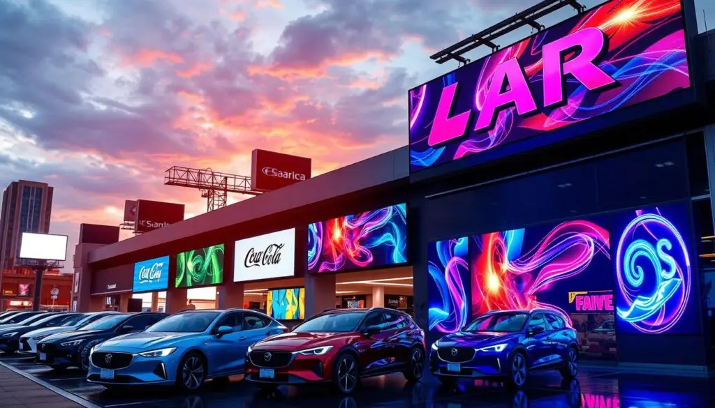 the evolution of digital signs in car dealerships