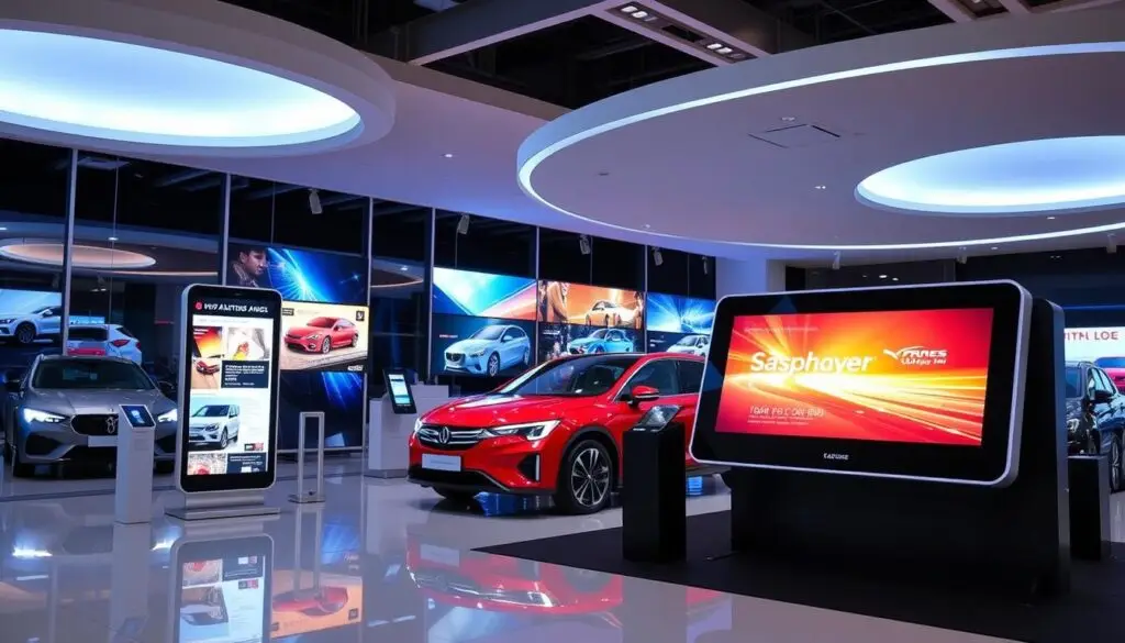 digital signage hardware for automotive