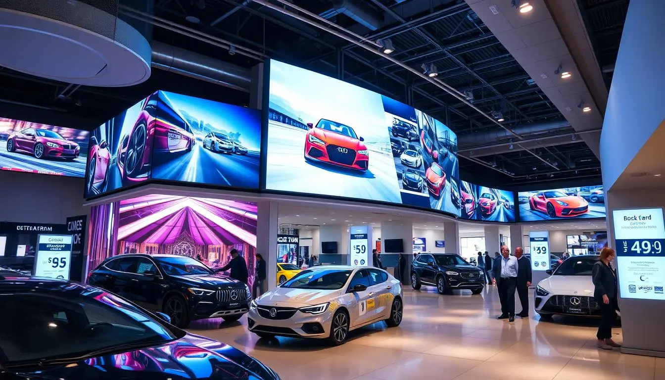 Car Dealership Video Walls and Digital Signs