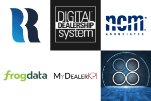 PULSE vs. FrogData, Axcessa, ReverseRisk, DealerOps, DealerKPI – Comprehensive Comparison 23 dealer analytics collage swapped