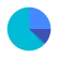Sales Leaderboard 5 flat color icons pie chart