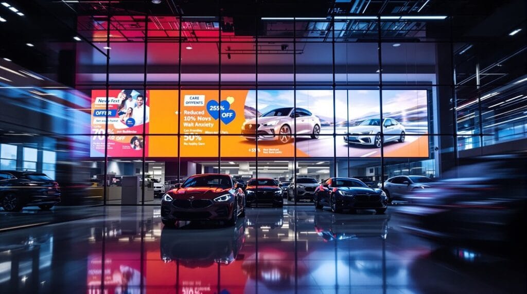 digital signage promotions boost