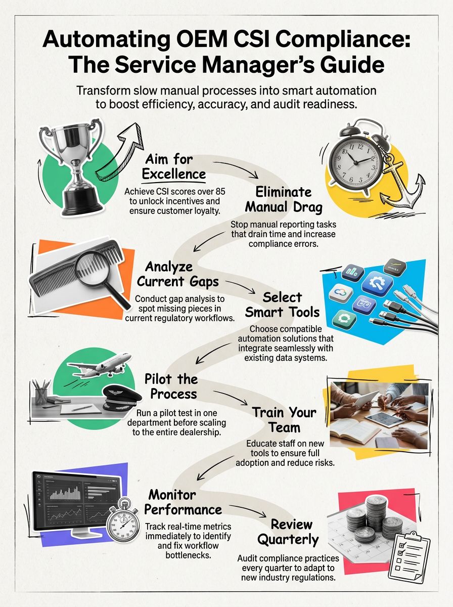 Automating OEM CSI Compliance: A Practical Guide for Service Managers