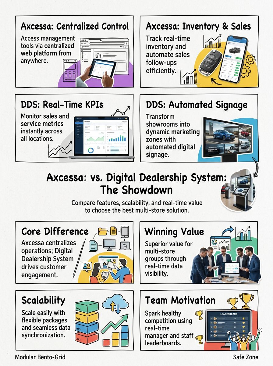 Axcessa vs. Digital Dealership System for Multi-Store Groups: Which Wins?