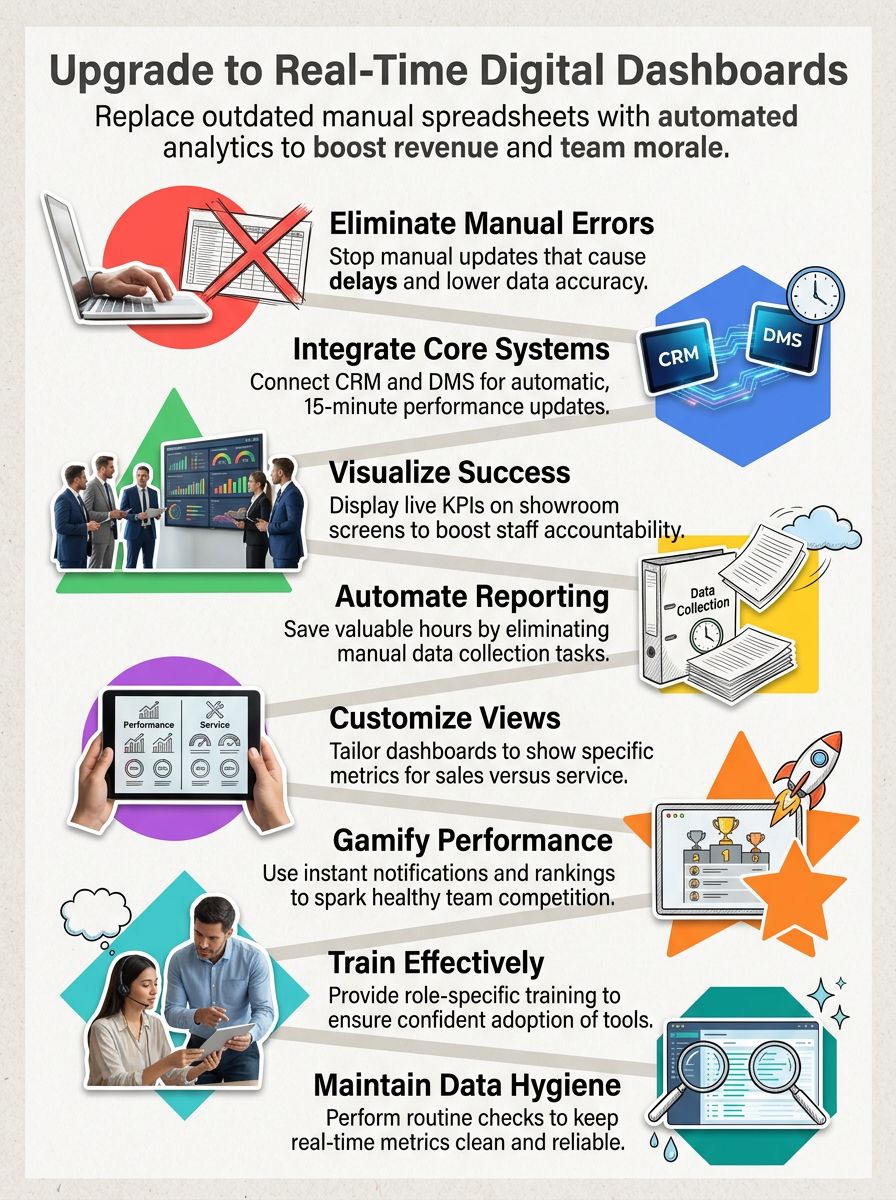 Replacing Legacy Dealership Leaderboards With Real-Time Digital Dashboards