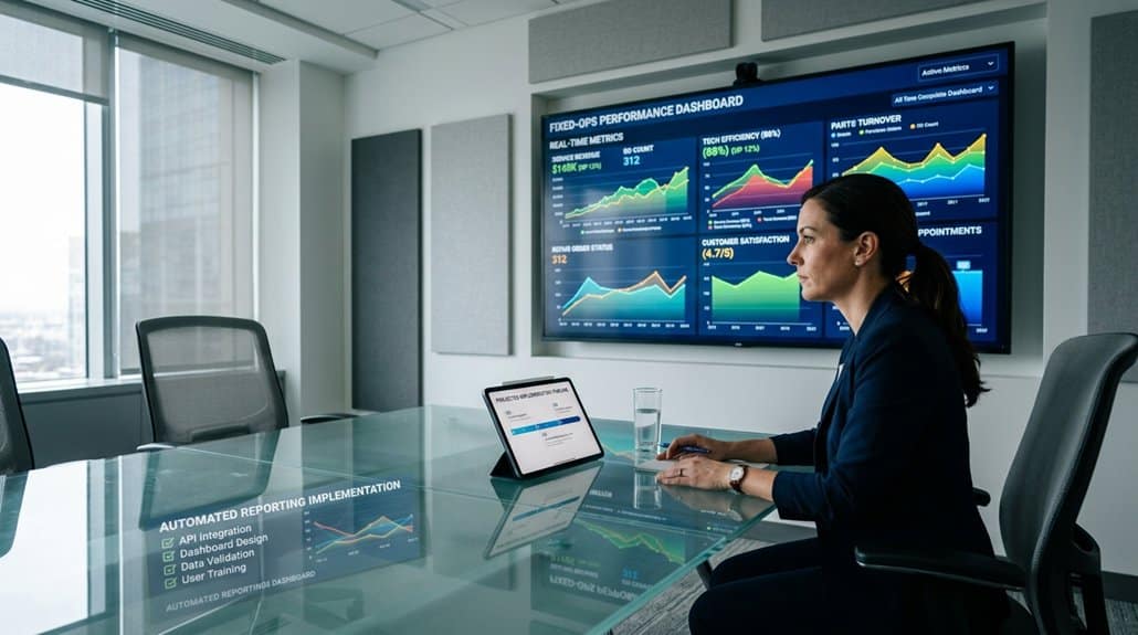 automated fixed ops reporting implementation