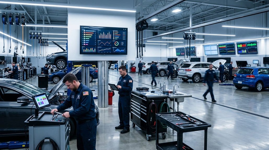 dynamic technician performance tracking