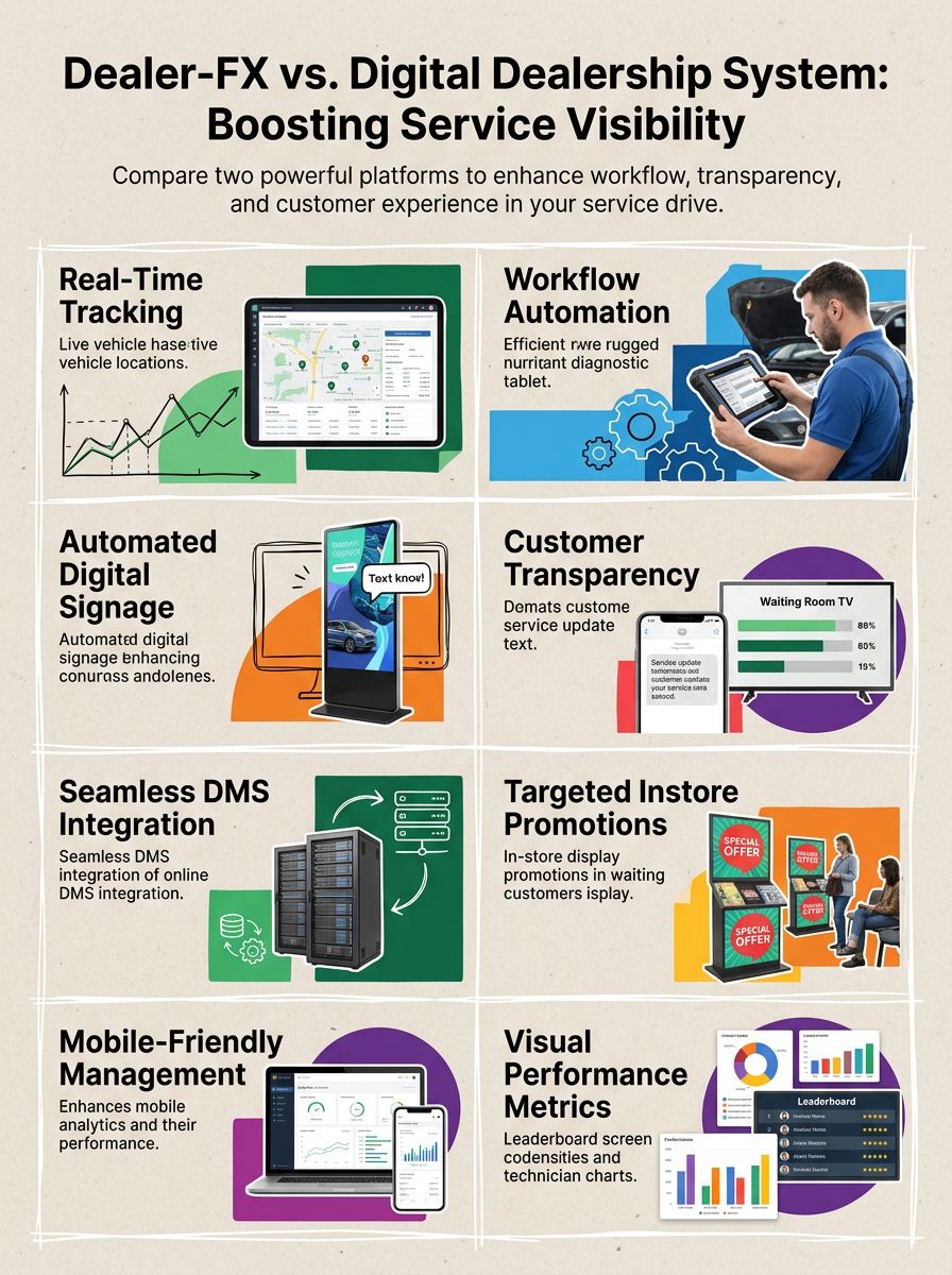 Dealer-FX vs Digital Dealership System: Which Platform Delivers Better Service Drive Visibility?