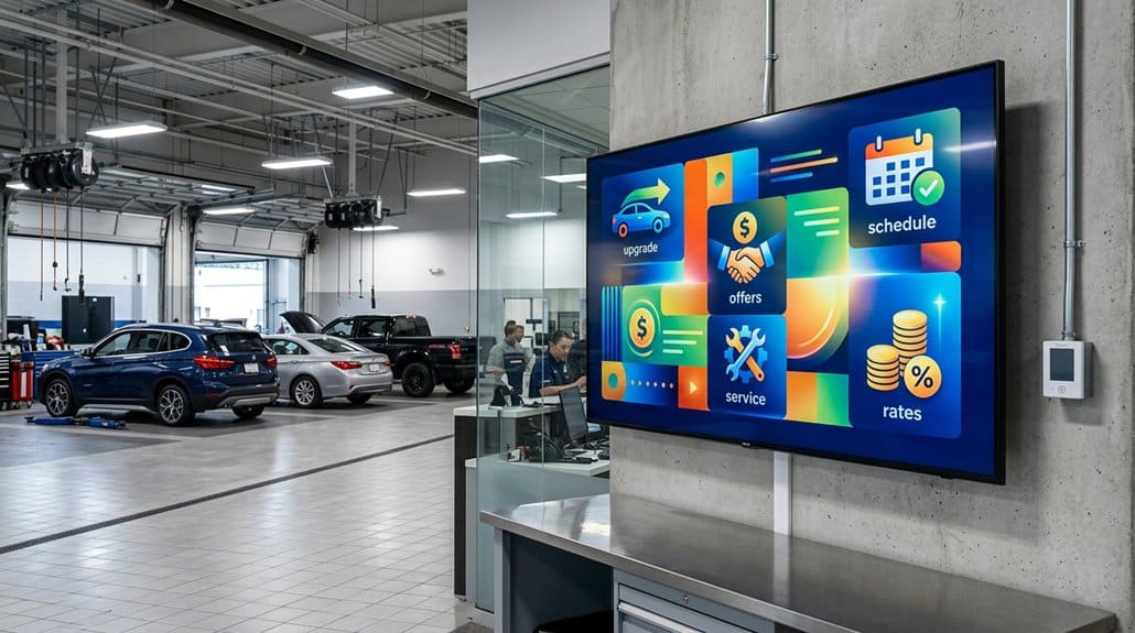 promote financing through screens