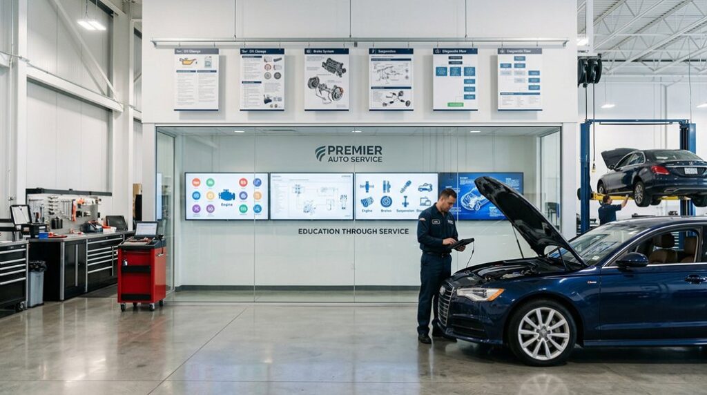 service drive customer education