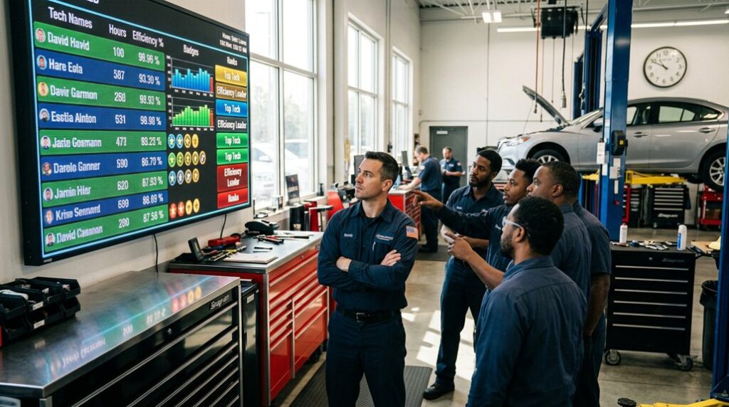 tracking technician performance metrics