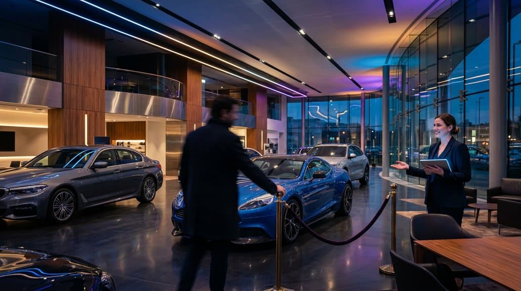 transform showroom customer experience