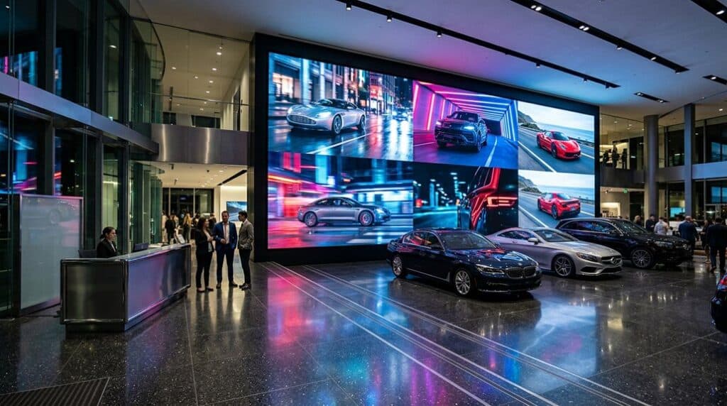 vegas style showroom enhancement