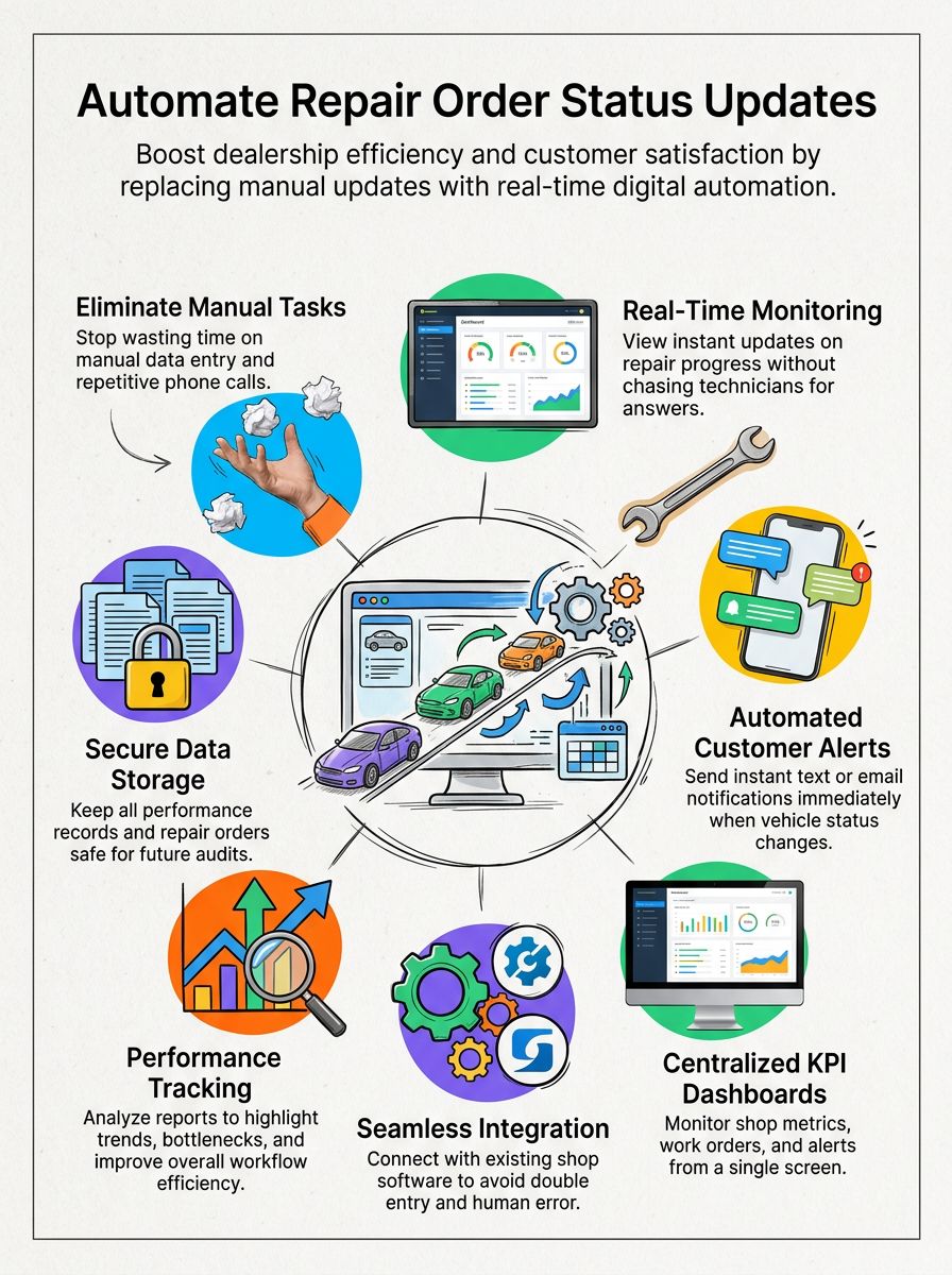 Automating Repair Order (RO) Status Updates to Save Advisor Time