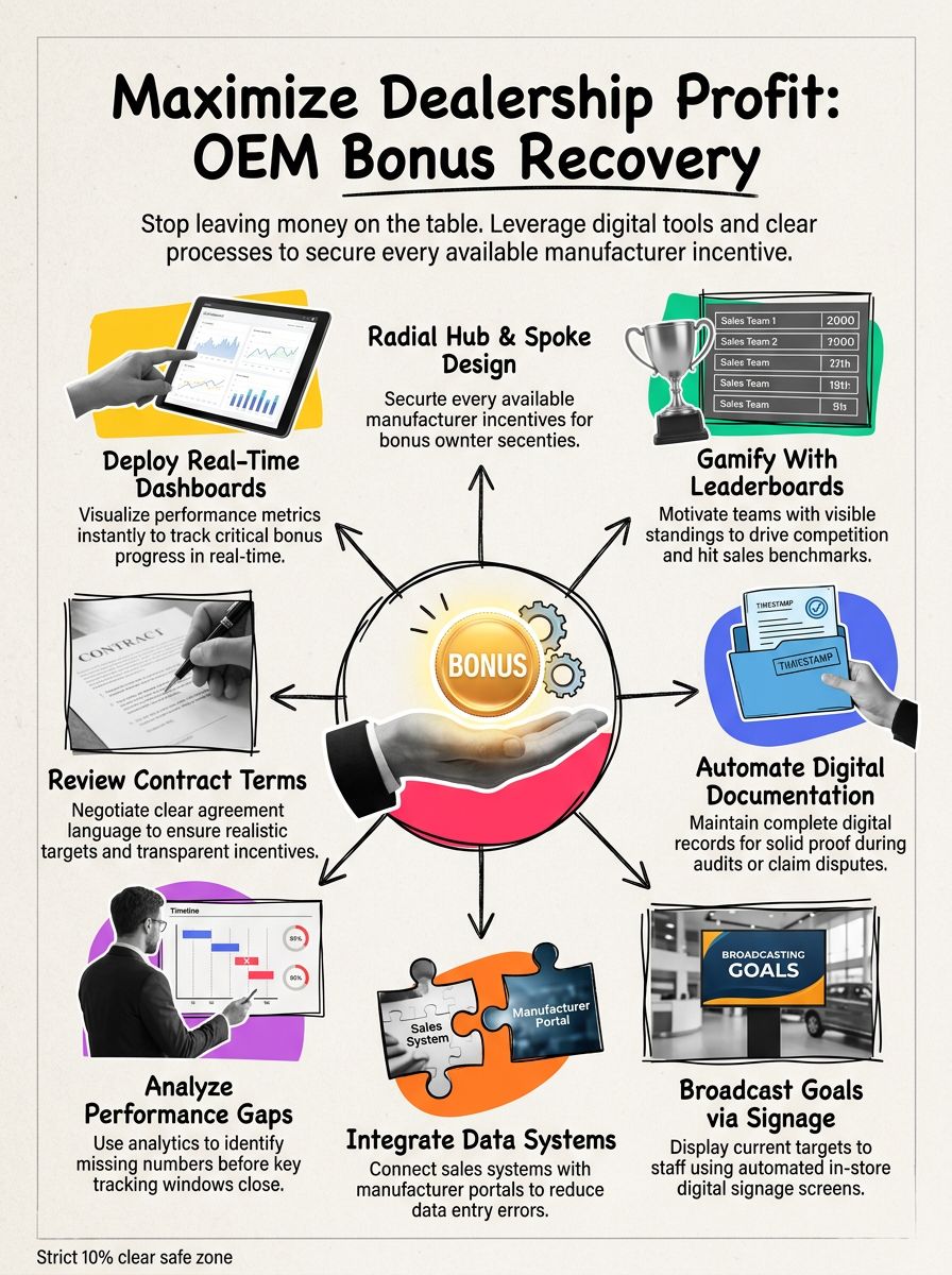 OEM Bonus Recovery for Dealerships: Stop Leaving Money on the Table
