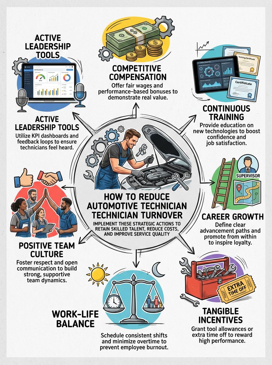 How to Reduce Automotive Technician Turnover in Your Dealership