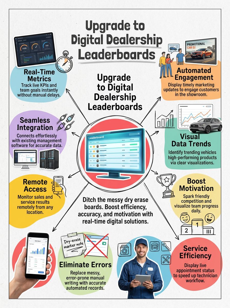 Dry Erase Sales Boards vs Digital Dealership Leaderboards: Time to Upgrade?