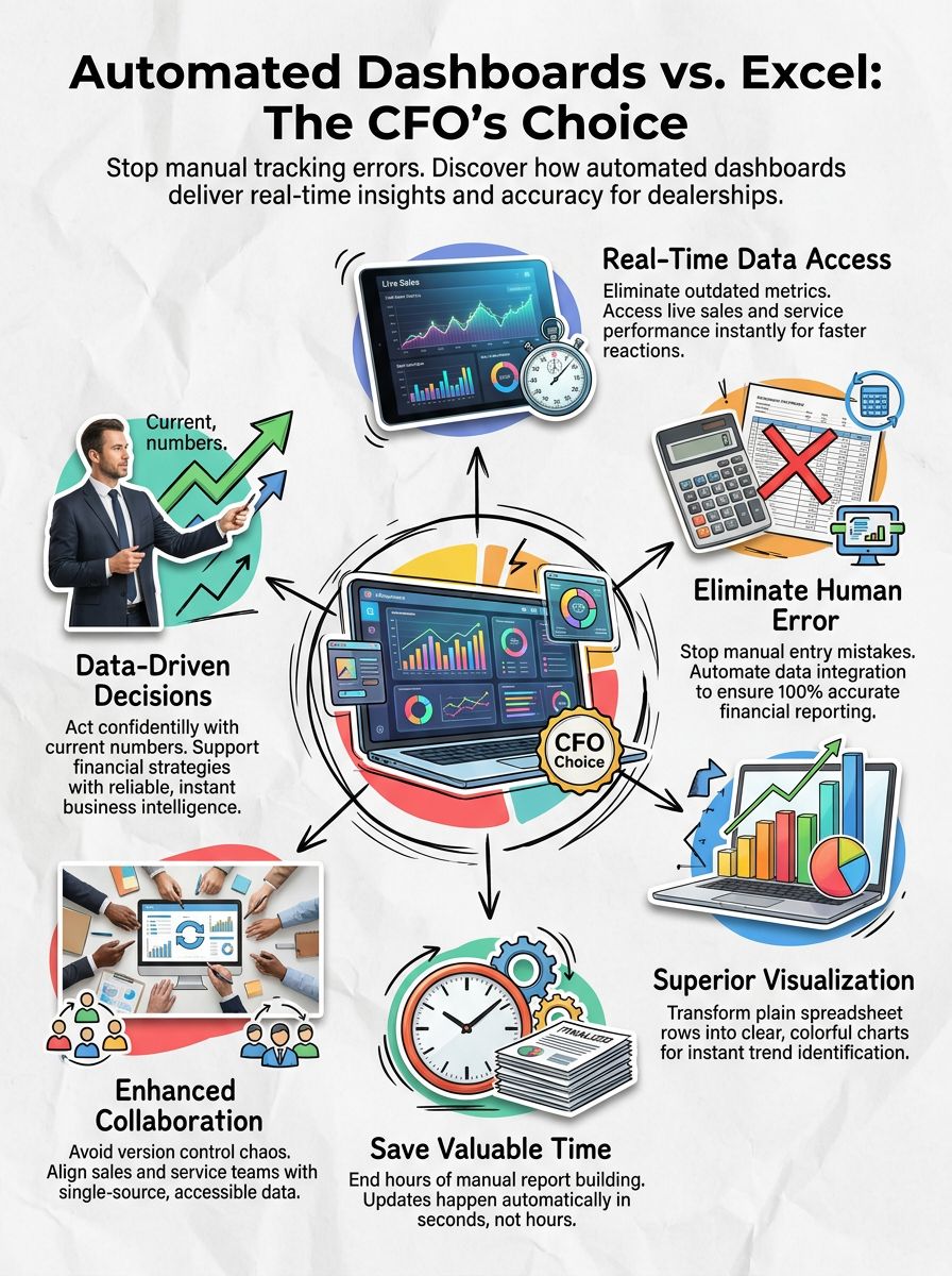 Excel DOC vs Automated Dealership KPI Dashboards for Dealership CFOs